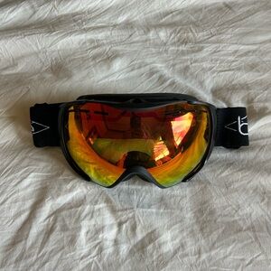 Women’s Ski Goggles with Orange Lens